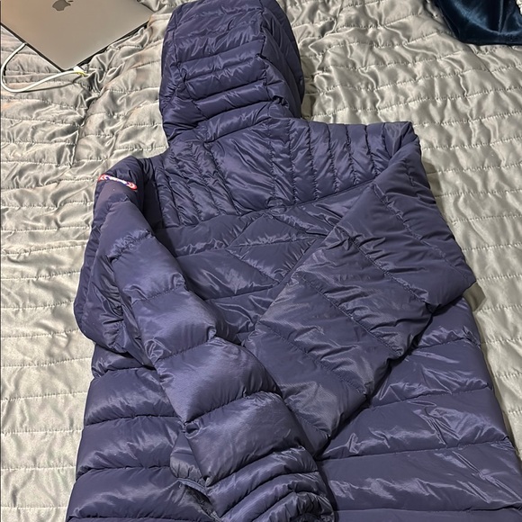 Canada Goose Blue Puffer Jacket Quilted Design - Picture 6 of 6